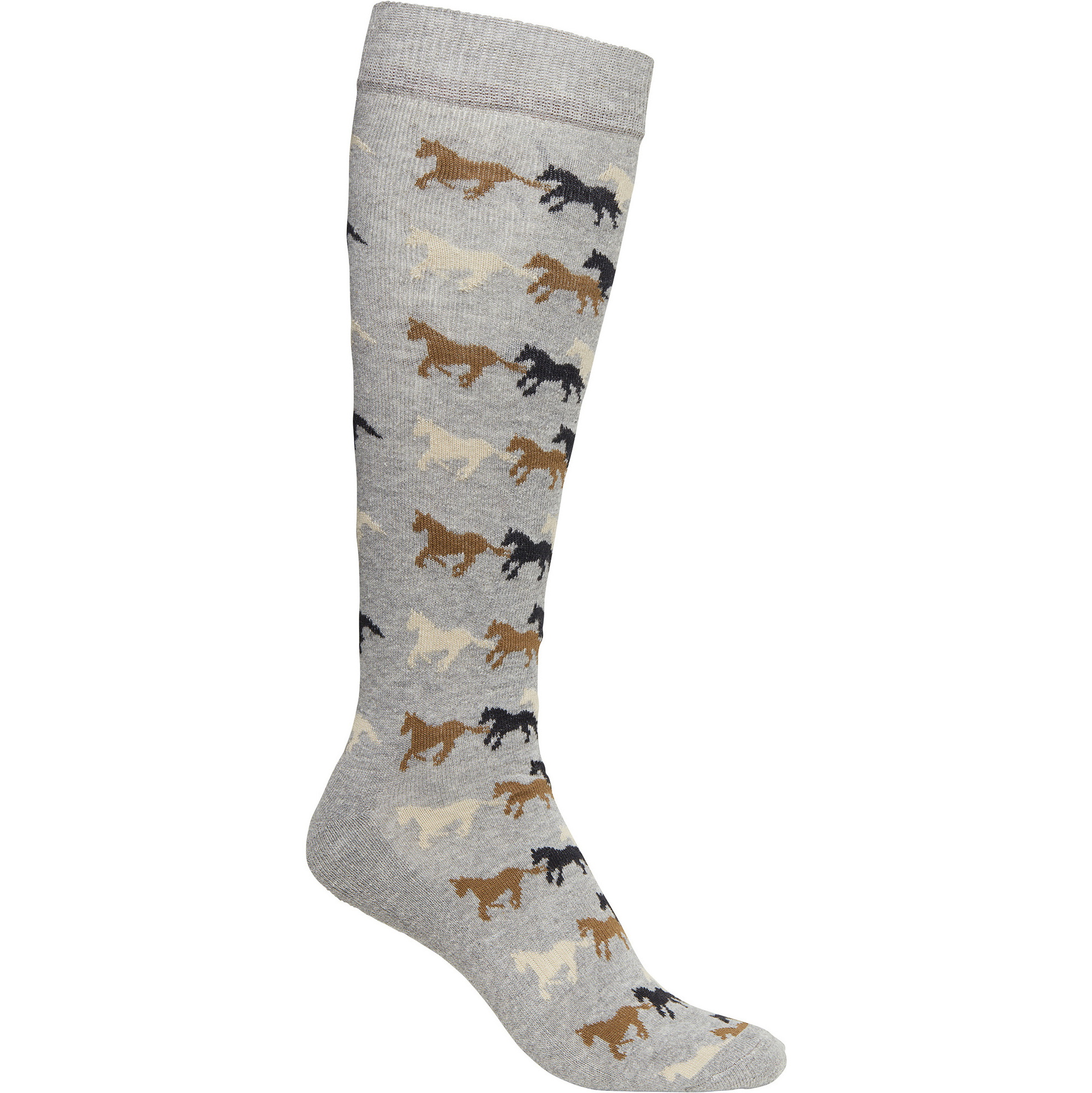 Chaussette Cheval De Course Junior Mountain Horse 60960 - Gris Galet